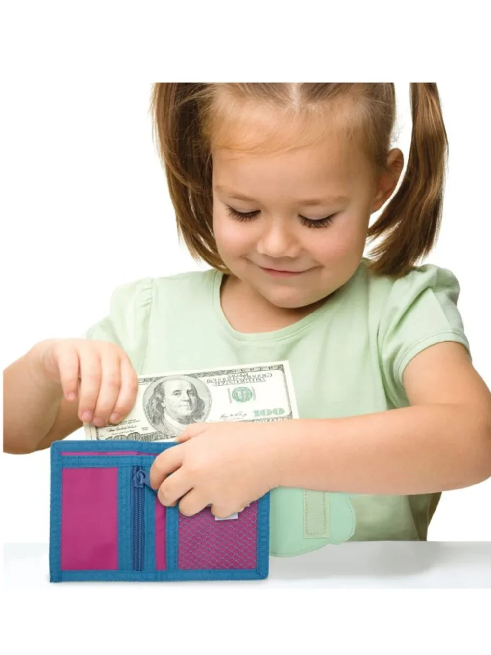 Stephen Joseph Mermaid Wallet and Unicorn Zipper Pull